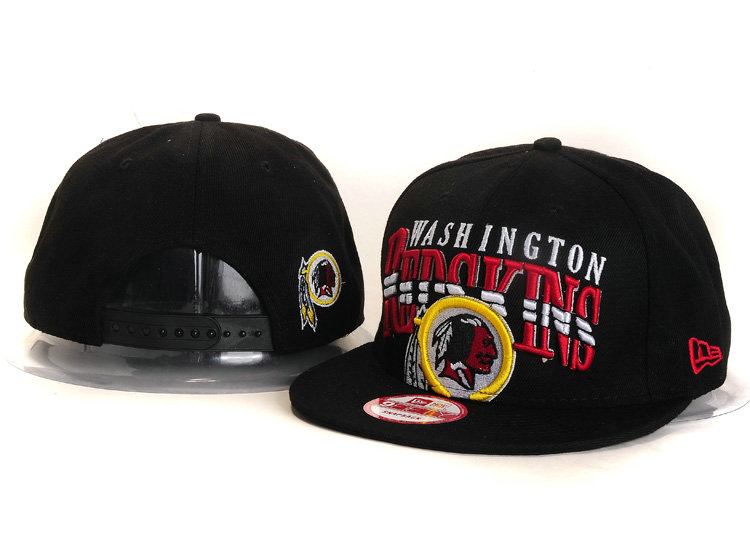 Washington Redskins Black Snapback Hat YS 2
